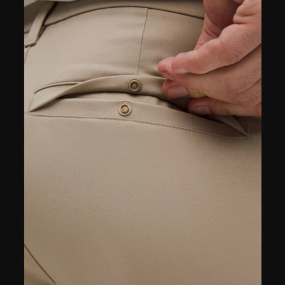 Lululemon Athletica Men's ABC Classic-Fit Trouser Smooth Twill Sheer Oak $138.00 - Picture 5 of 15